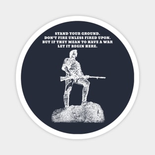 Stand Your Ground (Large Light Design) Magnet